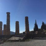 Seat of the Oracle at Delphi | Photo taken by Vickie B