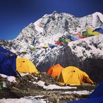 Manaslu base camp | Photo taken by Scott B