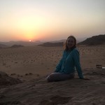 Sunset in Wadi Rum  | Photo taken by Mary Elizabeth W