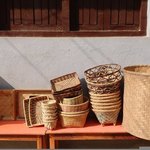 Baskets in Kathmandu | Photo taken by Dorine H