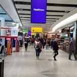 Connection Through Heathrow Airport | Photo taken by Lisa S