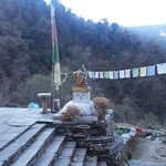 A stop along the trail for tea | Photo taken by Cheryl P