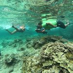 Among the corals-for non-swimmers!!! | Photo taken by Debajyoti R