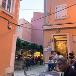 A hidden dinner spot in Rovinj | Photo taken by Stephen G