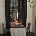 Hotel Alexandrovskyi dining  room, perfect table late night table for two.       | Photo taken by Barbara D