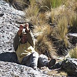Little boy that joined us for a time on the hike | Photo taken by Kristin M