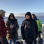 Captain explaining 'something'.. | Photo taken by Robin W