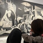 Picasso’s Guernica | Photo taken by Lynn K