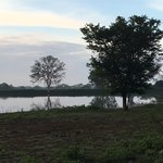 Sunrise at the Safari camp. | Photo taken by Sylvanna C