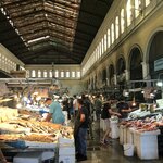 Athens Food & Culture Tour; Psyri District; Varvakios Central Market | Photo taken by Tom B