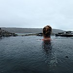 Hellalaug hot pool | Photo taken by Kim C