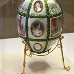 Just beautiful - so poignant. Pictures of all the Imperial family on this Faberge egg | Photo taken by Diane P