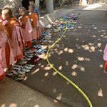 Visiting a nunnery | Photo taken by Bonnie S