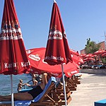 The beach at the end of the tracks | Photo taken by Jennifer F