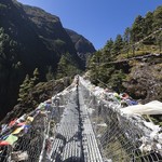suspension-bridge-to-Namche | Photo taken by Lidia D