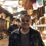 Dad in the Medina  | Photo taken by Rose A