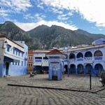 Main square of old Chefchaouen  | Photo taken by Alif Nadya Inniar R