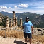 Temple of Apollo The Healer at Delphi | Photo taken by Joel S