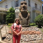 Museo de Arqueología e Historia Francisco Fonck | Photo taken by Melody B