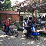 Getting ready for our vesper ride to the valley  | Photo taken by Lynne N