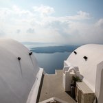 Overlooking the caldera | Photo taken by David B