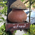 Clay pot with drinking water for anyone who needs it | Photo taken by Bonnie S