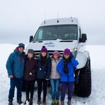 Super jeep taken to ice cave. | Photo taken by Grace L