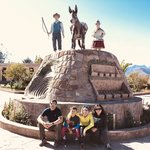Moray salt farmer monument at Moray City Center | Photo taken by Elisa M