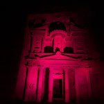 Petra by night | Photo taken by Bharat P