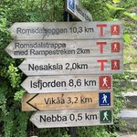 Ramestreken Hike - it was a beast! gained over 1700ft in 2kms | Photo taken by Michael W