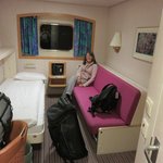 Hurtigruten cabin | Photo taken by Mary K