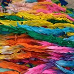 Paper cranes | Photo taken by peter e