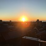 Sunset over the strait | Photo taken by Beth S