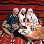 Dinner at Camp Khaled | Photo taken by Janette M