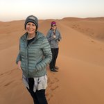 Sunrise in the Sahara | Photo taken by Victoria M