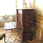 Antique writing desk  | Photo taken by Diane P