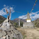 Stupa in Solu region | Photo taken by Max F