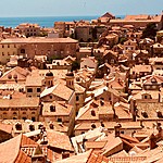 Sea of red tile | Photo taken by Jennifer F