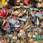 A close up of the locks  | Photo taken by Barbara D