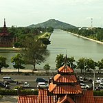 View from our hotel room in the Mandalay Hilton | Photo taken by Rodney S