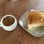 Greek Coffee and Custard in Chalki | Photo taken by David C