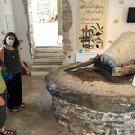 Eggares Olive Oil Museum - Olive Millstone | Photo taken by Tom B