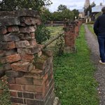Path between houses/gardens, Suzdal | Photo taken by Diane P