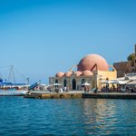 The Kucjk Hassan Mosque is the oldest Ottoman building in Crete. It was erected in 1645 when the Turks captured Chania. | Photo taken by David B