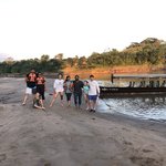 After kayaking El Rio Tambopata | Photo taken by Elisa M