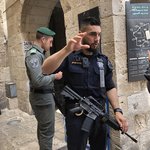 Policeman giving directions  | Photo taken by Margaret K
