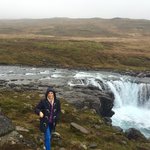 Random waterfall (among many) along the beautiful scenic drive | Photo taken by Marisa K