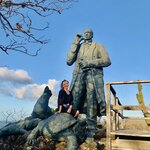 Charles Darwin statue | Photo taken by Katarzyna W