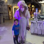 With the ice maiden | Photo taken by Victoria M