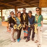 Ziplining! | Photo taken by John M